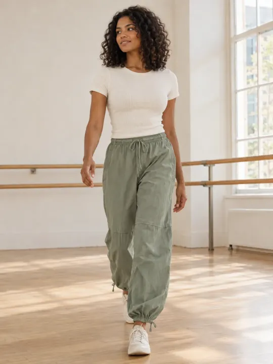 Parachute Drawstring Pant