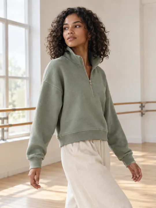 Rehearsal Half-Zip Pullover